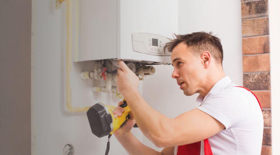 Local water heater installation in Checotah, OK